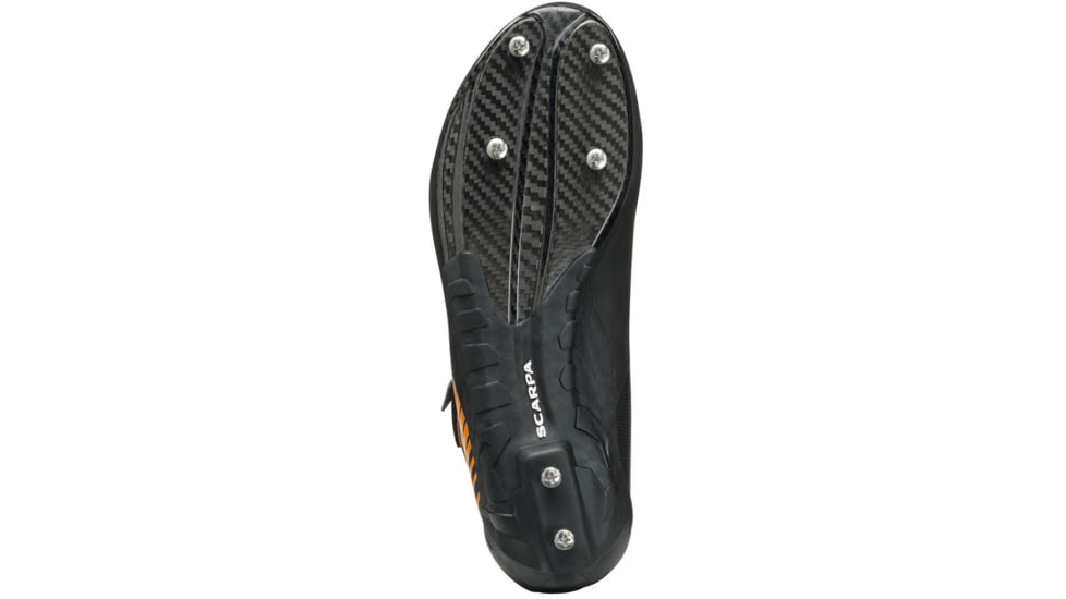 Scarpa Ribelle Ice Boots, Black/Bright Orange, 38, 71095/000-BlkBorg-38