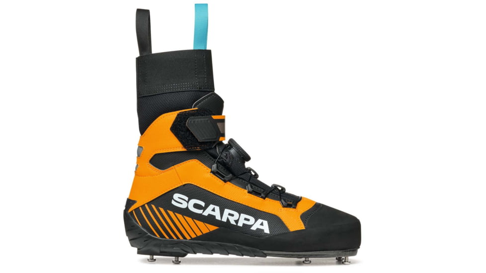 Scarpa Ribelle Ice Boots, Black/Bright Orange, 38, 71095/000-BlkBorg-38