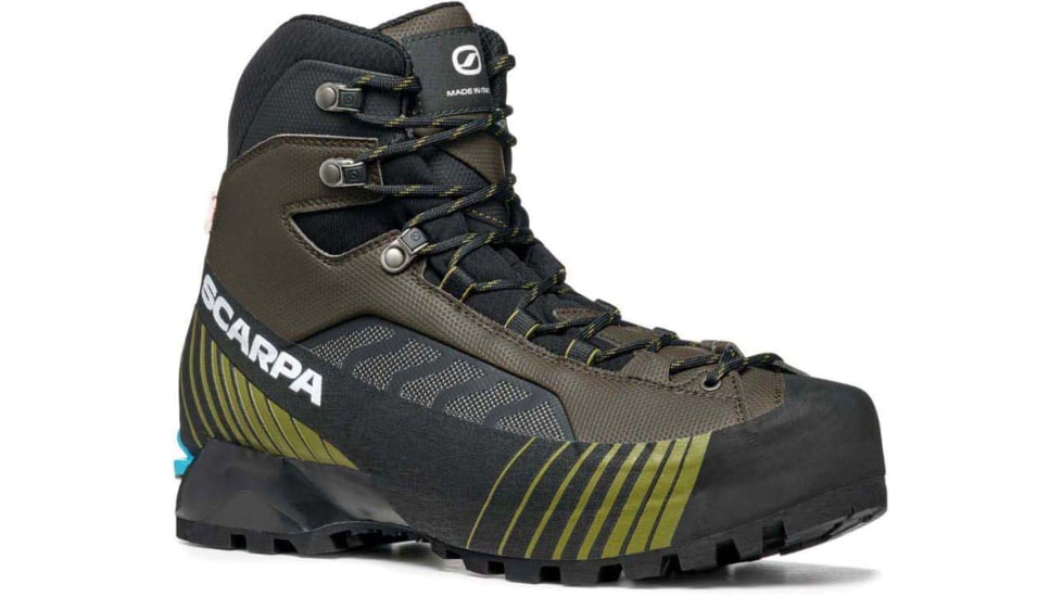 Scarpa Ribelle Lite HD Mountaineering Shoes - Mens, Cocoa/Moss, 44.5, 71089/250-CocMoss-44.5