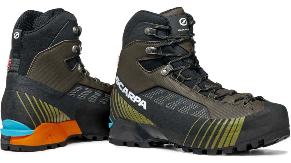 Scarpa Ribelle Lite HD Mountaineering Shoes - Mens, Cocoa/Moss, 44.5, 71089/250-CocMoss-44.5