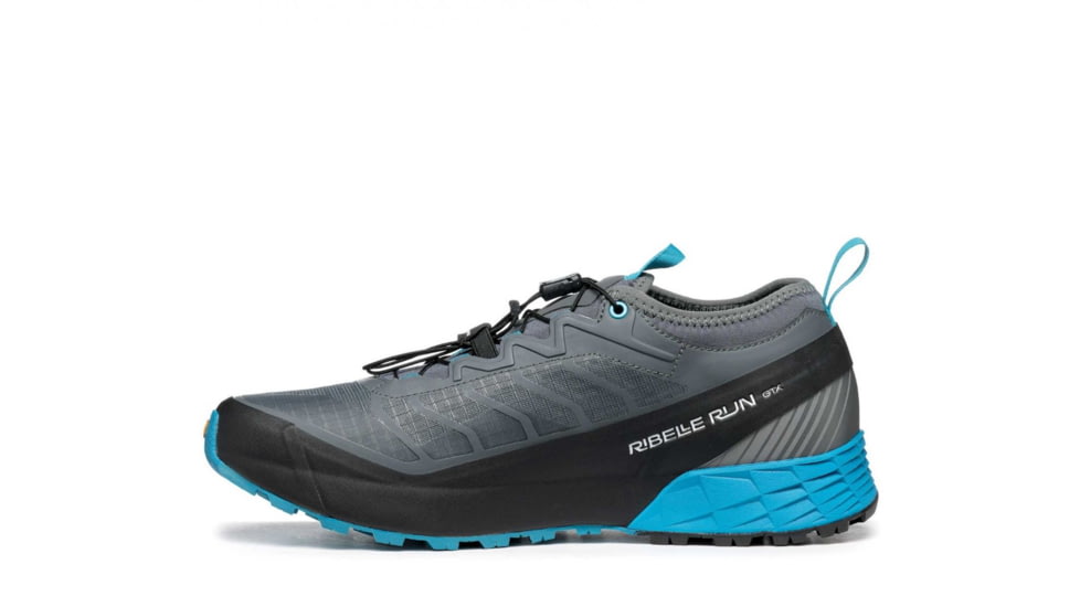 Scarpa Ribelle Run GTX Shoes - Mens, Anthracite/Lake Blue, 44, 33071/201-AntLblu-44