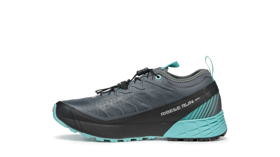 Scarpa Ribelle Run GTX Shoes - Womens, Anthracite/Turquoise, 38, 33071/202-AntTurq-38