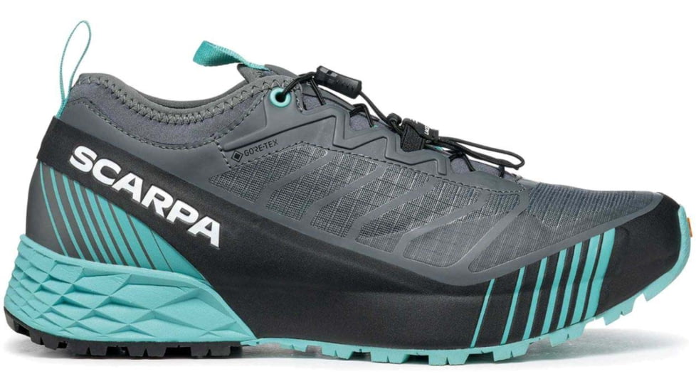 Scarpa Ribelle Run GTX Shoes - Womens, Anthracite/Turquoise, 38, 33071/202-AntTurq-38