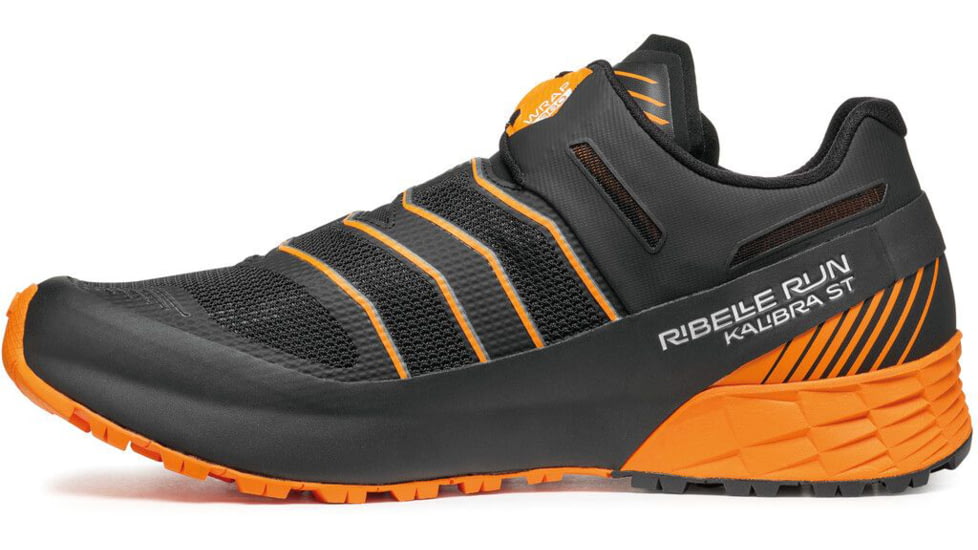 Scarpa Ribelle Run Kalibra HT Shoes - Mens, Black/Orange, 42.5, 33084/350-BlkOrg-42.5