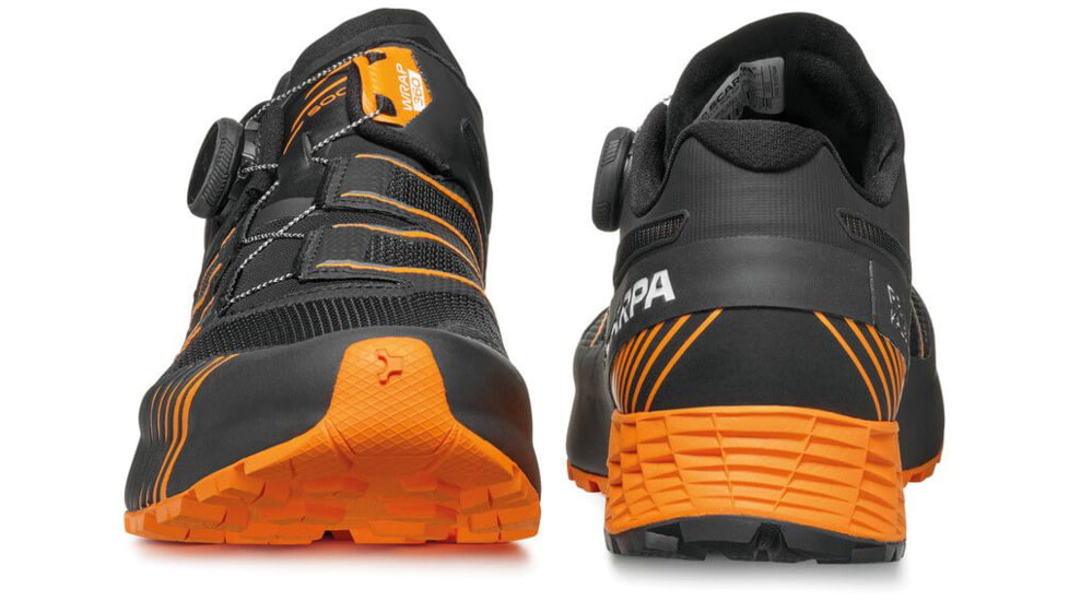 Scarpa Ribelle Run Kalibra HT Shoes - Mens, Black/Orange, 42.5, 33084/350-BlkOrg-42.5