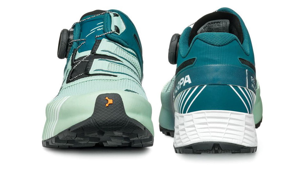 Scarpa Ribelle Run Kalibra HT Shoes - Womens, Misty Jade/Deep Lagoon, 36, 33084/352-MstJdeDpLgn-36