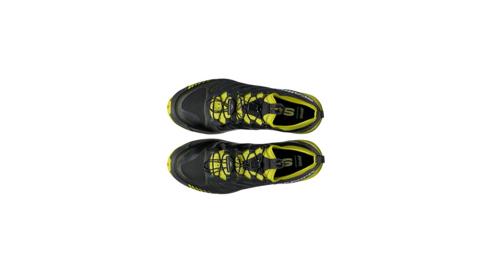 Scarpa Ribelle Run Shoes - Mens, Black/Lime, 45, 33071/351-BlkLim-45