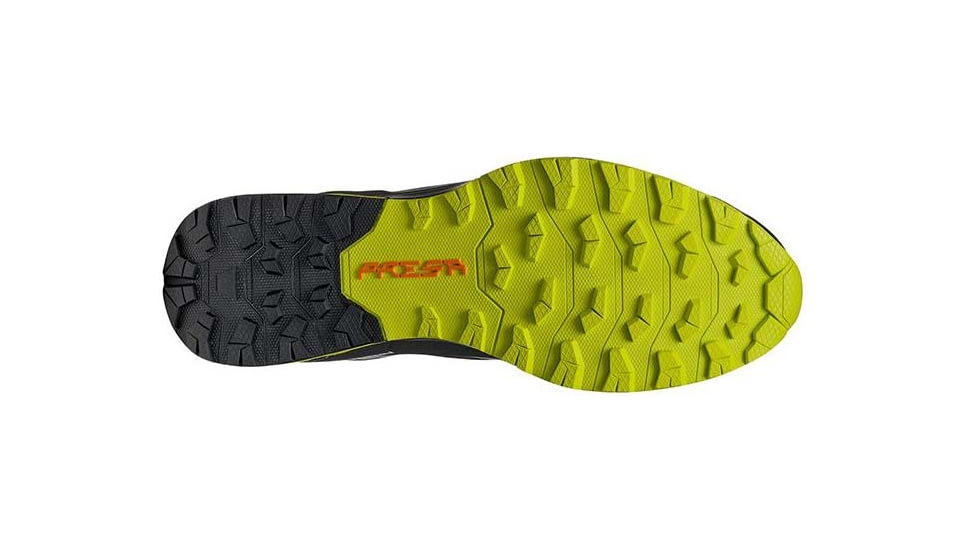 Scarpa Ribelle Run Shoes - Mens, Black/Lime, 41.5, 33078/351-BlkLim-41.5