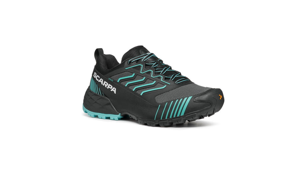 Scarpa Scarpa Ribelle Run XT Shoes - Women's, Gray/Aqua Sky, 38.5, 33082/352-GryAqusky-38.5