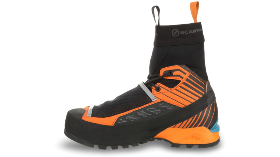 Scarpa Ribelle Tech HD Mountaineering Shoes - Mens, Black/Orange, 42 Euro, 71072/250-BlkOrg-42