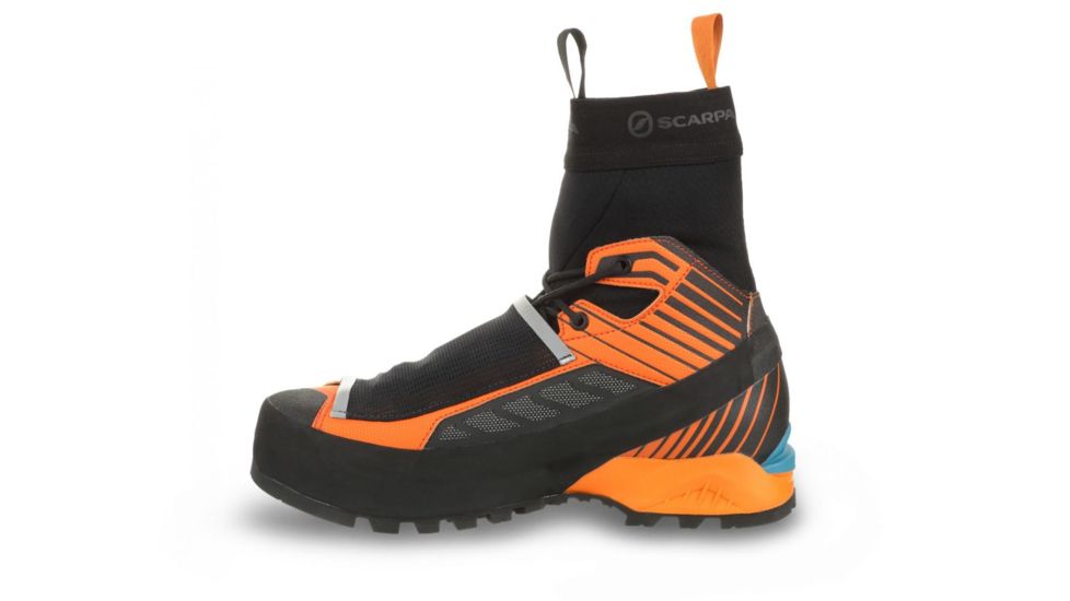 Scarpa Ribelle Tech OD Mountaineering Boots - Mens, Black/Orange, Medium, 40.5, 71070/250-BlkOrg-40.5