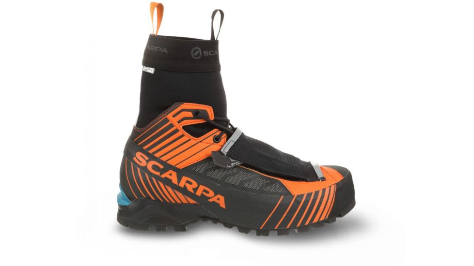 Scarpa Ribelle Tech OD Mountaineering Boots - Mens, Black/Orange, Medium, 40.5, 71070/250-BlkOrg-40.5