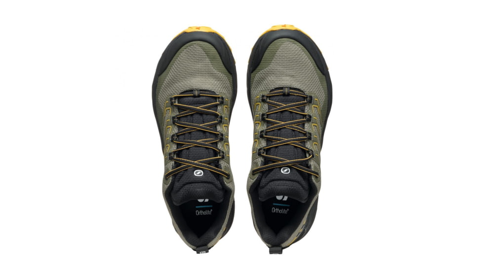 Scarpa Rush 2 GTX Trail Running Shoes - Mens, Moss/Sulphur, 42, 63131/200-MosSul-42