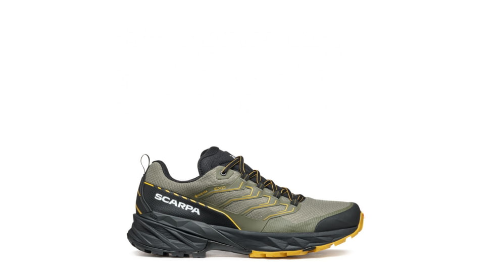 Scarpa Rush 2 GTX Trail Running Shoes - Mens, Moss/Sulphur, 43, 63131/200-MosSul-43