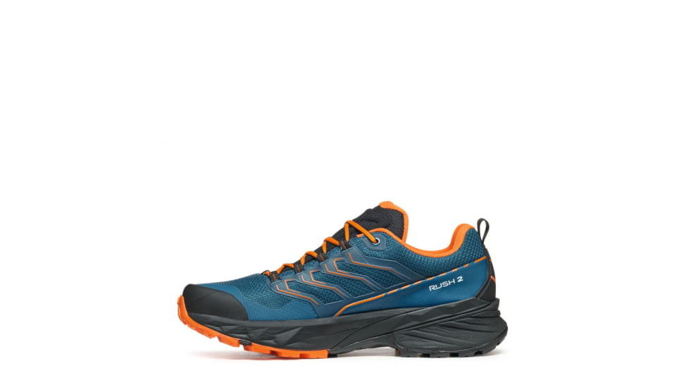 Scarpa Rush 2 GTX Trailrunning Shoes - Mens, Cosmic Blue/Orange, 43, 63131/200-CosbluOr-43
