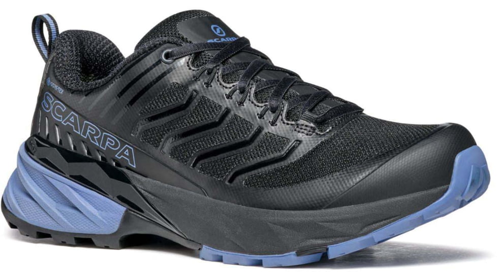 Scarpa Rush GTX Hiking Shoes - Women, Black/Provence, 41.5, 33080/202-BlkProv-41.5