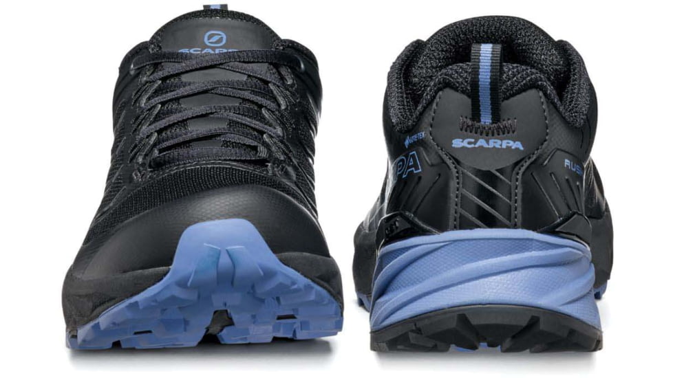 Scarpa Rush GTX Hiking Shoes - Women, Black/Provence, 41.5, 33080/202-BlkProv-41.5