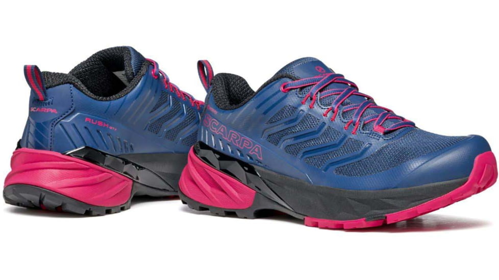 Scarpa Rush GTX Hiking Shoes - Women, Blue/Fuxia, 37, 33080/202-BluFux-37