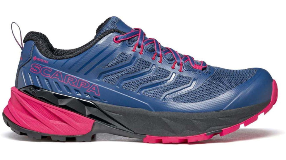 Scarpa Rush GTX Hiking Shoes - Women, Blue/Fuxia, 38, 33080/202-BluFux-38