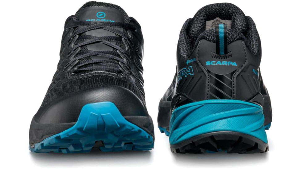 Scarpa Rush GTX Trailrunning Shoes - Mens, Black/Ottanio, 42.5, 33080/200-BlkOtt-42.5