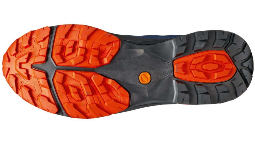 Scarpa Rush GTX Trailrunning Shoes - Mens, Blue/Fiesta, 43, 33080/200-BluFst-43