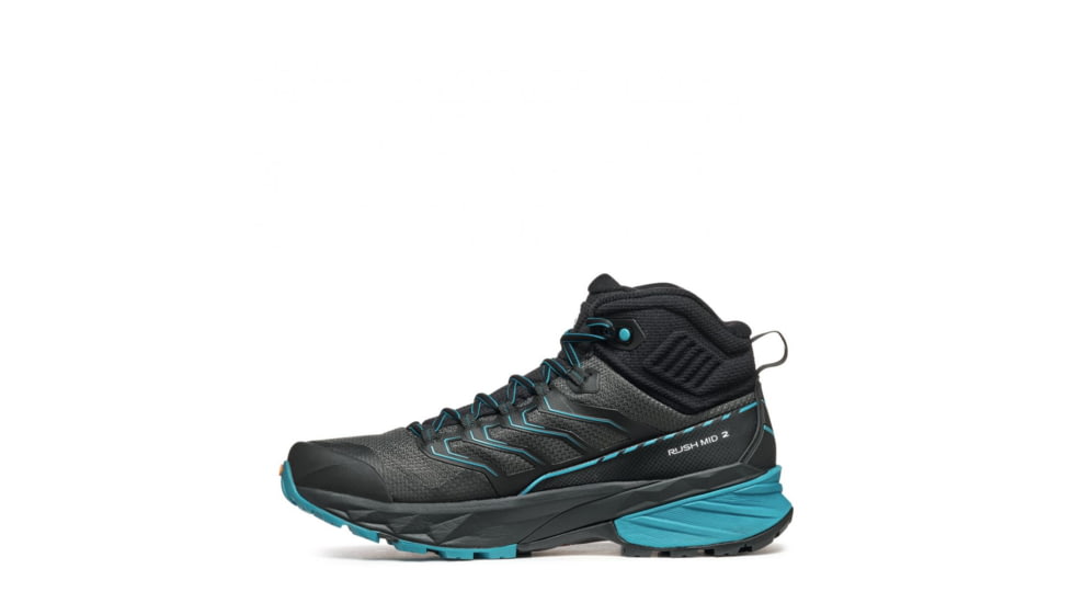 Scarpa Rush Mid 2 GTX Trailrunning Shoes - Mens, Anthracite/Ottanio, 44, 63132/200-AntOtt-44