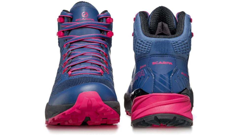 Scarpa Rush Mid GTX Hiking Shoes - Womens, Blue/Fuxia, 39.5, 63130/202-BluFux-39.5