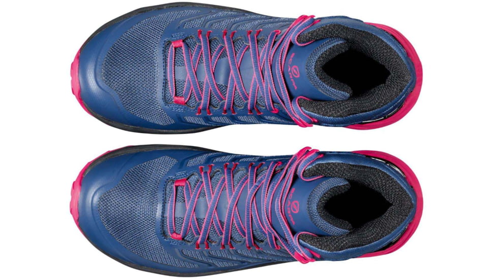 Scarpa Rush Mid GTX Hiking Shoes - Womens, Blue/Fuxia, 39.5, 63130/202-BluFux-39.5
