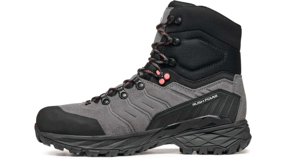 Scarpa Rush Polar GTX Shoes - Womens, Smoke/Coral, 39, 63138/202-SmkCor-39