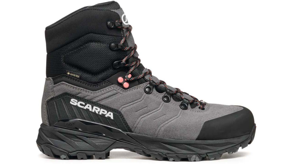 Scarpa Rush Polar GTX Shoes - Womens, Smoke/Coral, 39, 63138/202-SmkCor-39