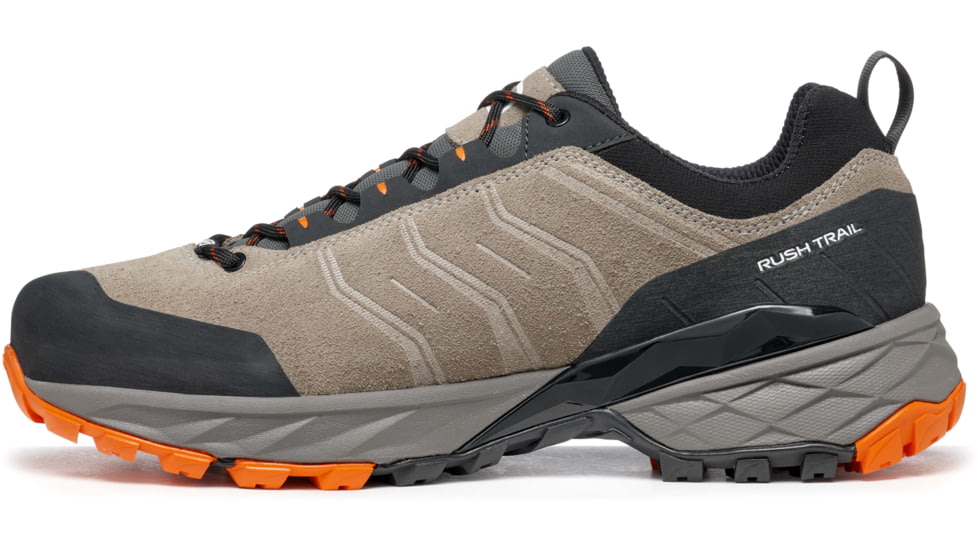 Scarpa Rush Trail GTX Shoes - Mens, Taupe/Mango, 42, 63142/200-TauMang-42