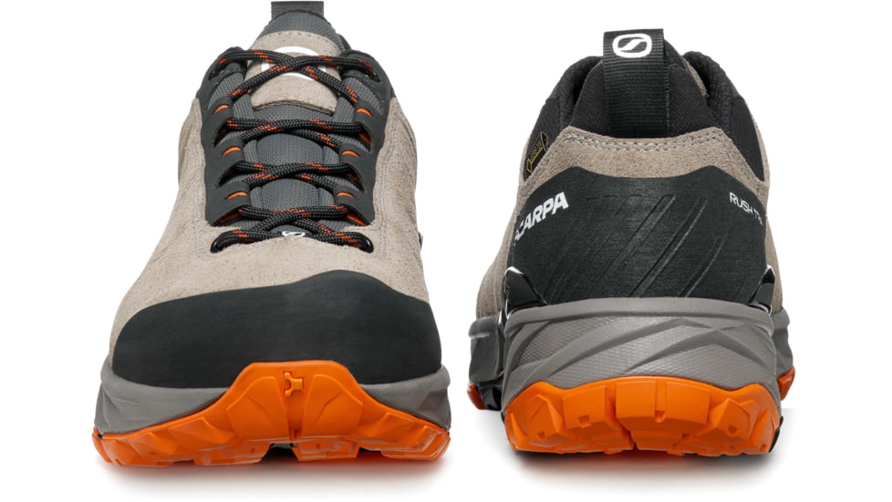 Scarpa Rush Trail GTX Shoes - Mens, Taupe/Mango, 42, 63142/200-TauMang-42