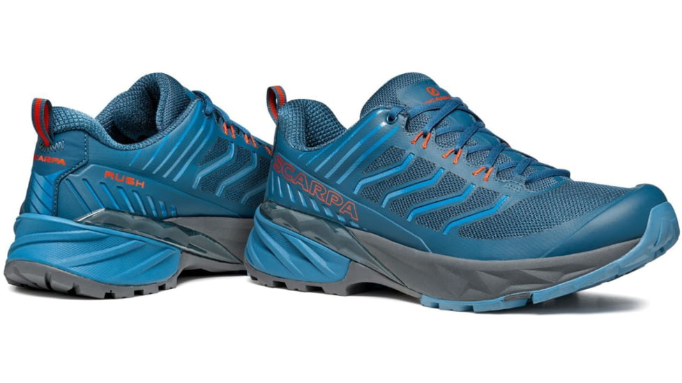 Scarpa Rush Trailrunning Shoes - Mens, Ocean, 46 EU, 33080/350-Ocn-46