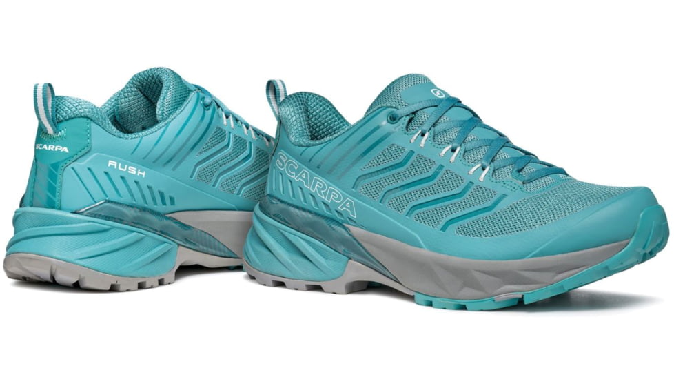 Scarpa Rush Trailrunning Shoes - Womens, Aqua, 39, 33080/352-Aqua-39