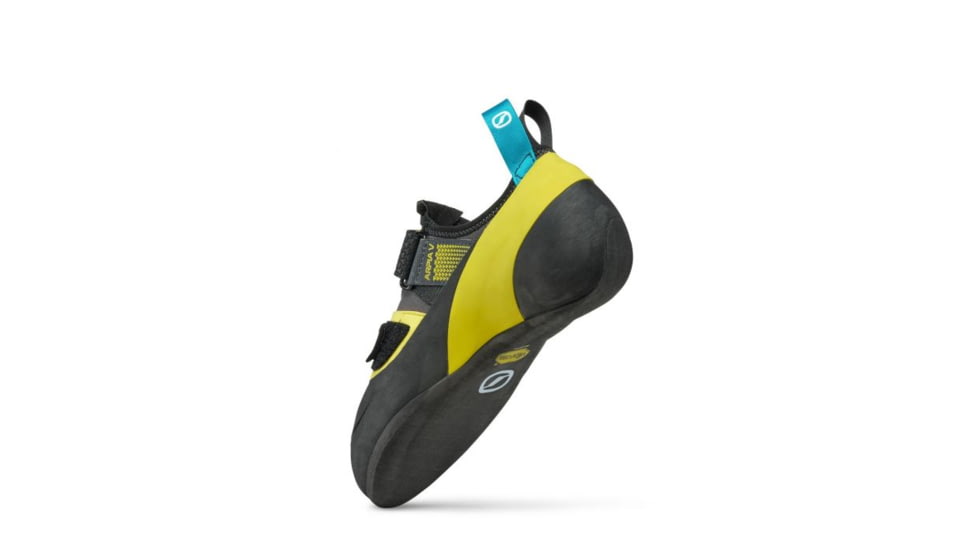 Scarpa Scarpa Arpia V Climbing Shoes - Mens, Shark/Yellow, 43.5, 70084/000-SrkYel-43.5