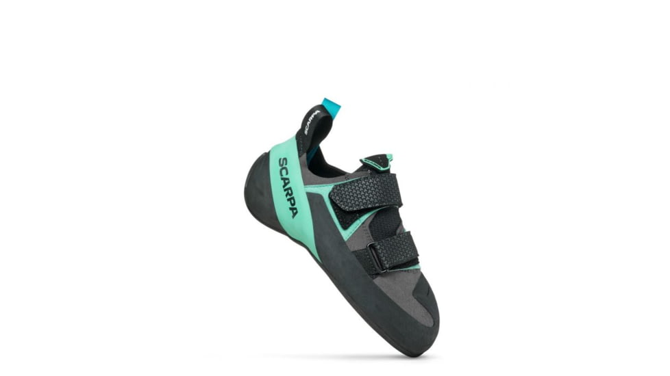 Scarpa Scarpa Arpia V LV Climbing Shoes - Womens, Shark/Aqua, 36.5, 70087/000-SrkAqua-36.5