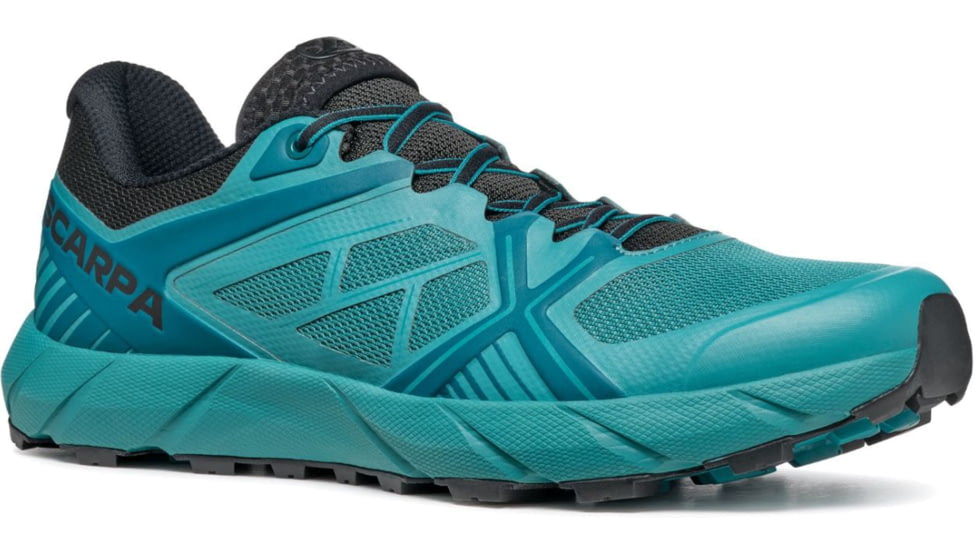 Scarpa Spin 2.0 Trailrunning Shoes - Mens, Azure/Black, 45, 33061/351-AzrBlk-45