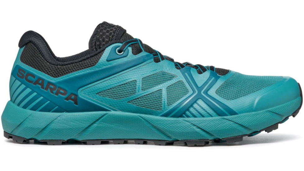 Scarpa Spin 2.0 Trailrunning Shoes - Mens, Azure/Black, 45, 33061/351-AzrBlk-45