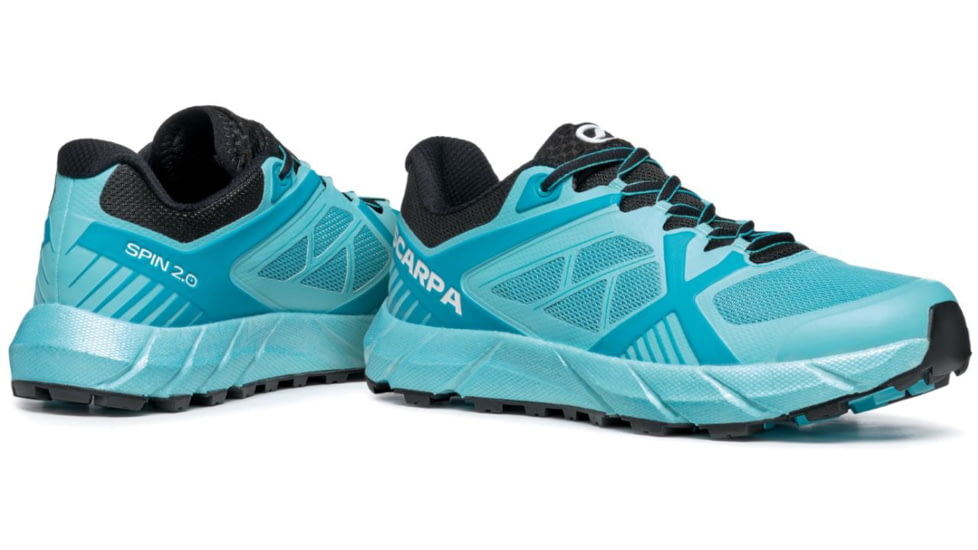 Scarpa Spin 2.0 Trailrunning Shoes - Womens, Atoll/Black, 36.5, 33061/352-AtolBlk-36.5