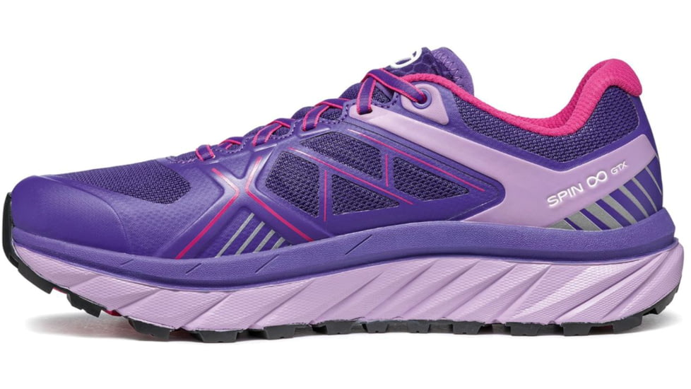 Scarpa Spin Infinity GTX Trailrunning Shoes - Women, Deep Blue/Lavender, 39.5, 33075/202-DbluLav-39.5