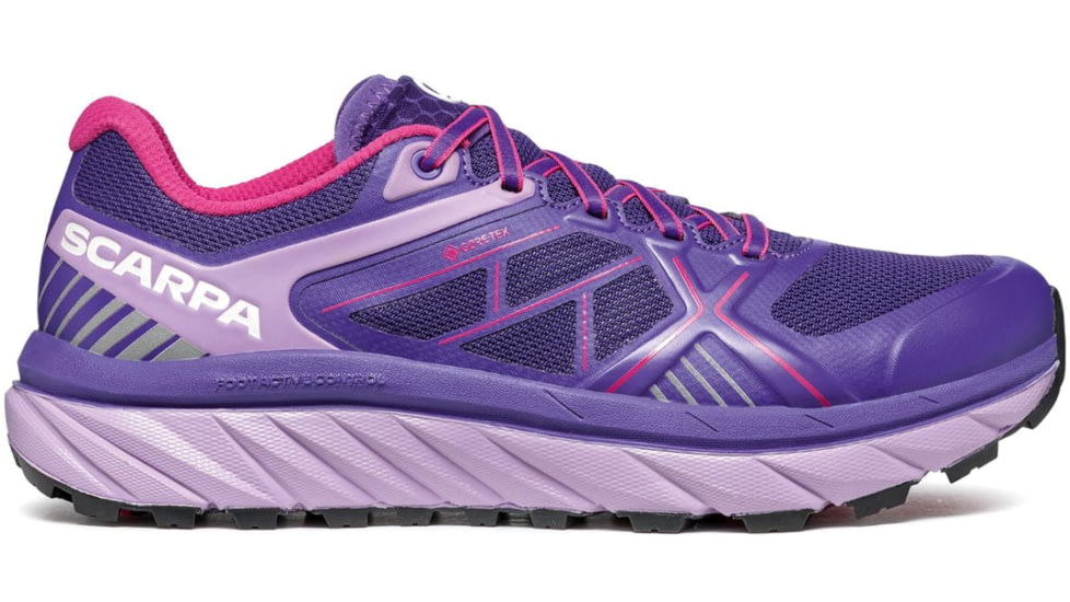 Scarpa Spin Infinity GTX Trailrunning Shoes - Women, Deep Blue/Lavender, 39.5, 33075/202-DbluLav-39.5