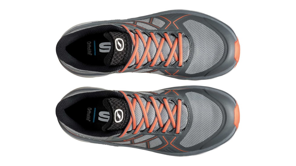 Scarpa Spin Infinity GTX Trailrunning Shoes - Women, Gray/Coral Red, 39, 33074/202-GryCred-39