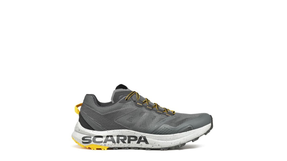 Scarpa Spin Planet Shoes - Mens, Anthracite/Saffron, 42.5, 33063/350-AntSaf-42.5