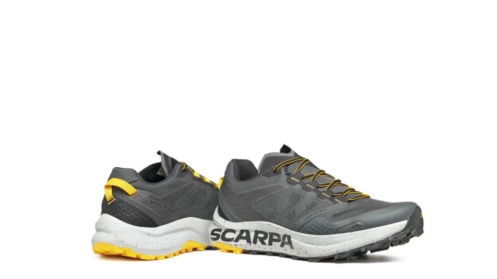 Scarpa Spin Planet Shoes - Mens, Anthracite/Saffron, 42.5, 33063/350-AntSaf-42.5