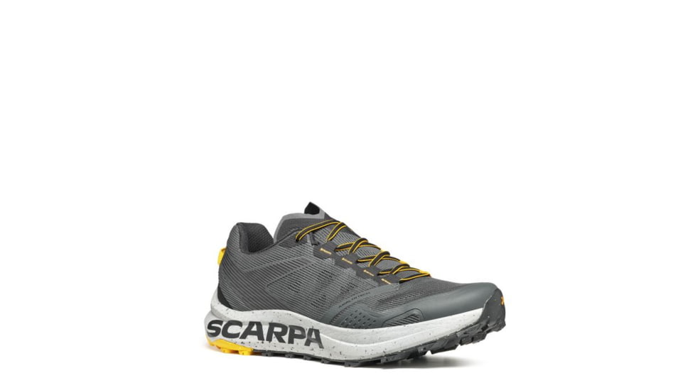 Scarpa Spin Planet Shoes - Mens, Anthracite/Saffron, 42.5, 33063/350-AntSaf-42.5