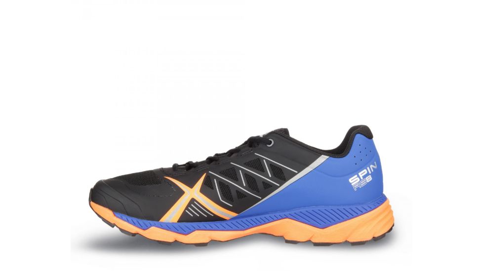Scarpa Spin RS Trail Running Shoes - Mens, Black/Turkish Sea, Medium, 42.5, 33070/350-BlkTsea-42.5