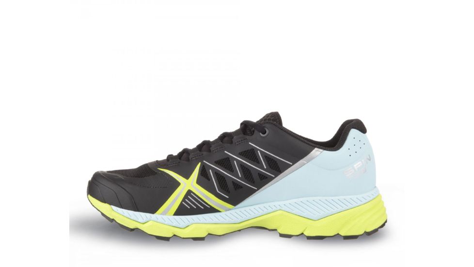 Scarpa Spin RS Trail Running Shoes - Womens, Black/Blue Radiance, Medium, 37, 33070/352-BlkBlurad-37