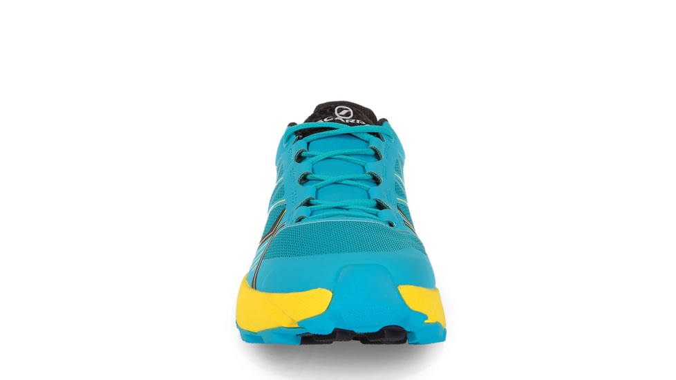 Scarpa Spin Trail Running Shoe - Womens, Scuba Blue/Lemon, 37.5, 33060/352-SbluLem-37.5
