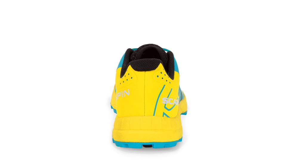 Scarpa Spin Trail Running Shoe - Womens, Scuba Blue/Lemon, 37.5, 33060/352-SbluLem-37.5