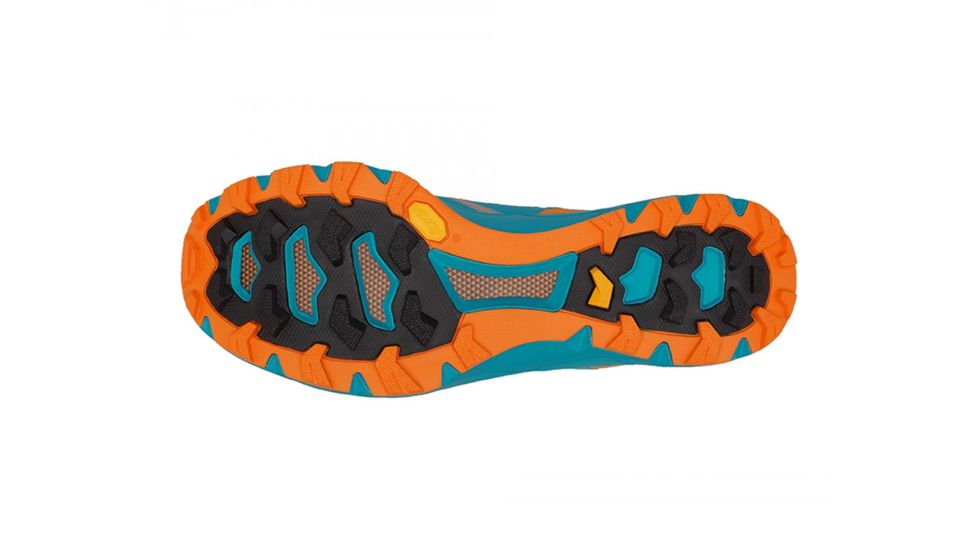 Scarpa Spin Trail Running Shoes - Mens, Sea/Bright Orange, Medium, 46, 33060/350-SeaBorg-46